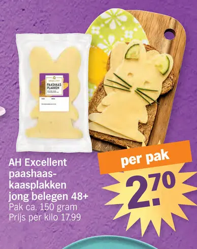Promotie: Paashaas-kaasplakken