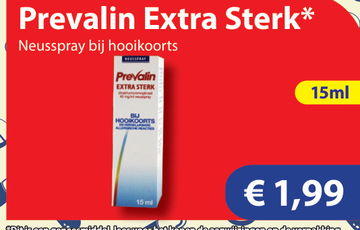 Aanbieding: Prevalin Extra Sterk Neusspray