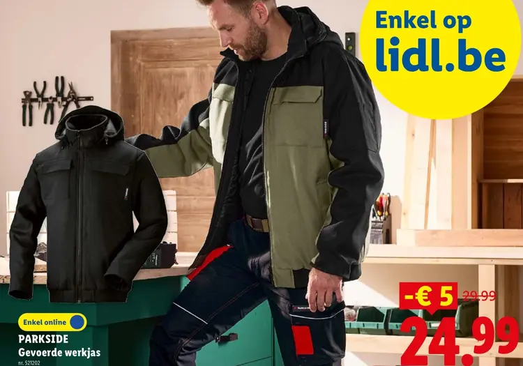 Promotie: Gevoerde werkjas