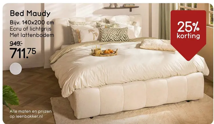 Aanbieding: Bed Maudy