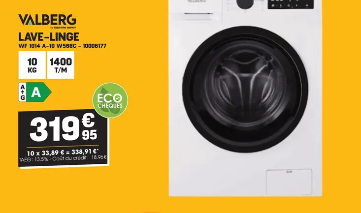 Offre: Lave-linge