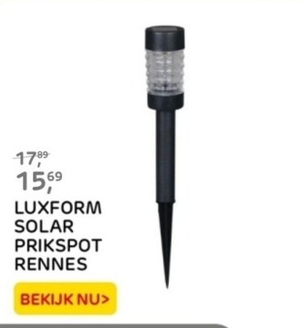 Aanbieding: LUXFORM SOLAR PRIKSPOT RENNES