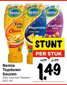 Aanbieding: Remia Topdown Sauzen