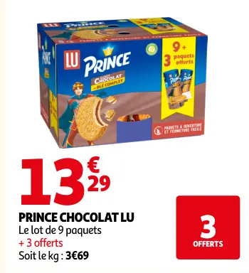 Promotie: Prince chocolat