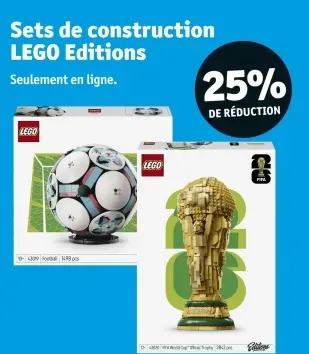 Offre: Sets de construction LEGO Editions