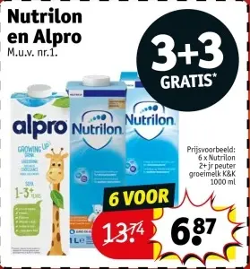 Promotie: Nutrilon en Alpro