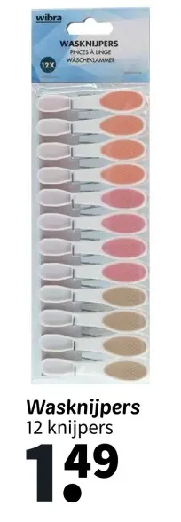 Promotie: Wasknijpers