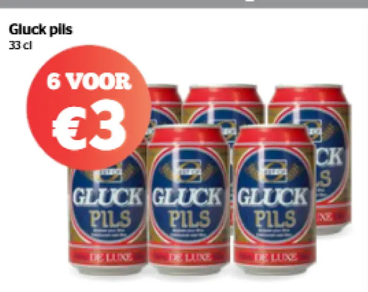 Promotie: Gluck pils