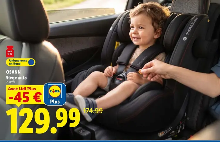 Offre: Siège auto