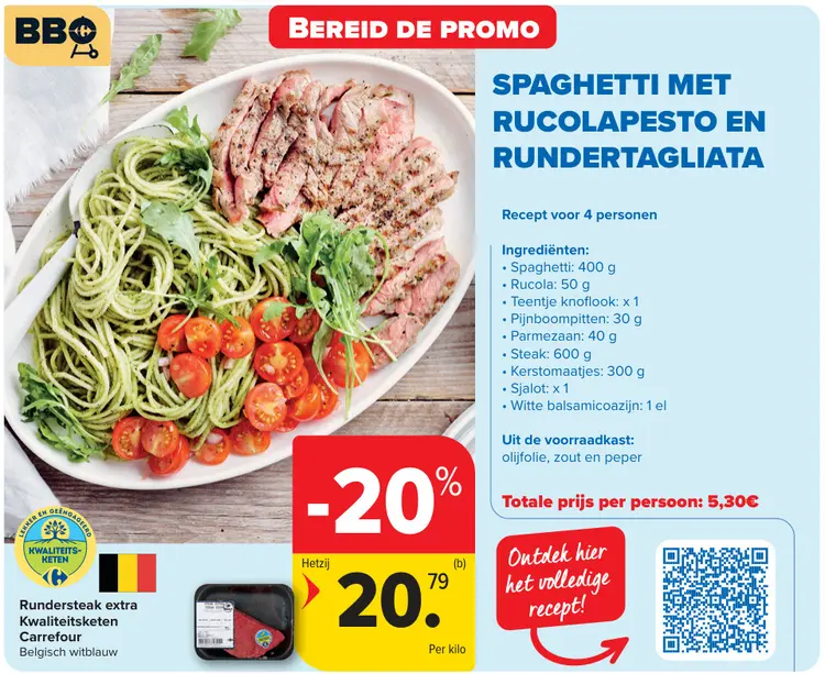 Promotie: Rundersteak