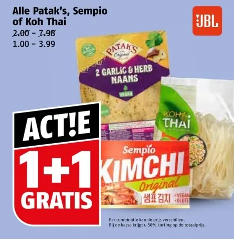 Aanbieding: Patak's, Sempio of Koh Thai