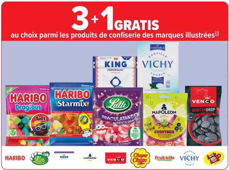 Offre: Produits de confiserie