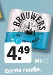Aanbieding: Brouwers