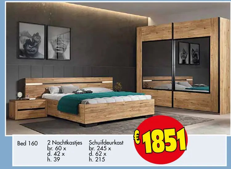 Promotie: Bed 160