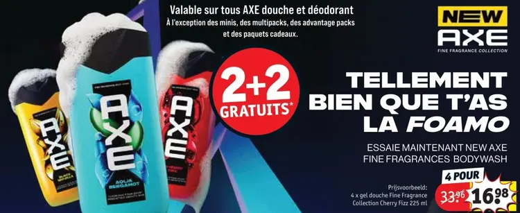 Offre: Douche et deodorant