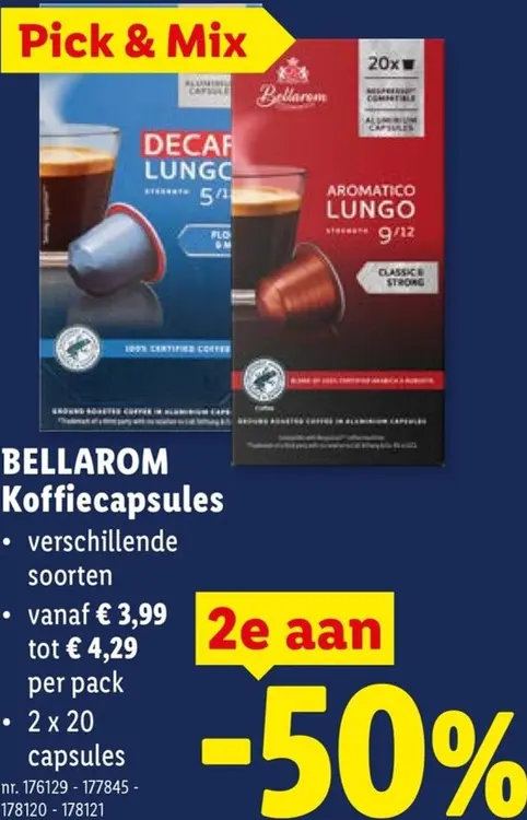 Promotie: Koffiecapsules