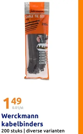 Aanbieding: kabelbinders