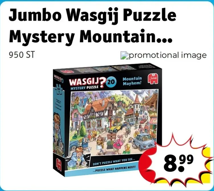 Offre: Jumbo Wasgij Puzzle Mystery Mountain...