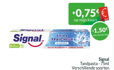 Promotie: Tandpasta
