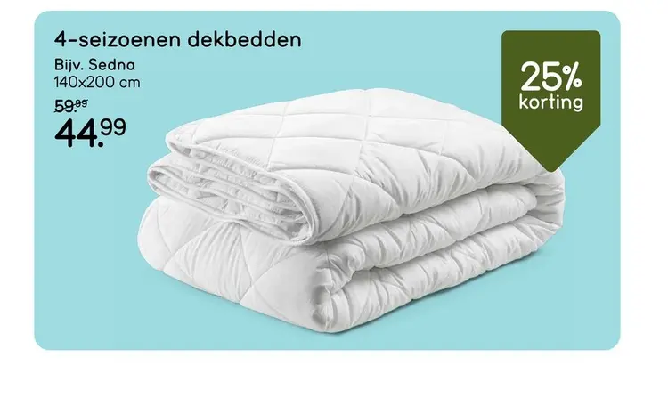 Promotie: 4-seizoenen dekbedden