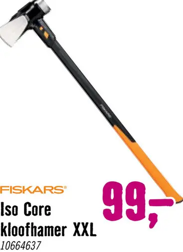 Aanbieding: FISKARS Iso Core kloofhamer XXL