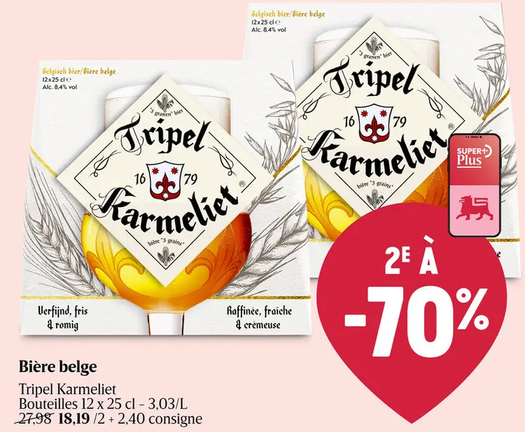 Offre: Tripel Karmeliet