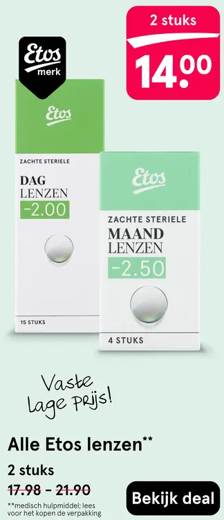 Aanbieding: Lenzen