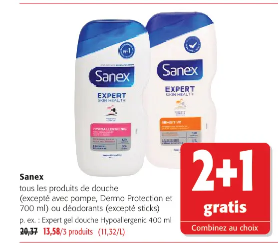 Offre: Sanex
