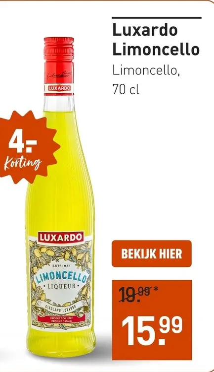 Aanbieding: Limoncello
