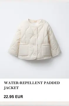 Aanbieding: Water-repellent padded jacket