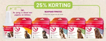 Aanbieding: BEAPHAR FIPROTEC
