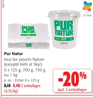 Offre: Pur Natur