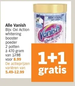 Aanbieding: Alle Vanish