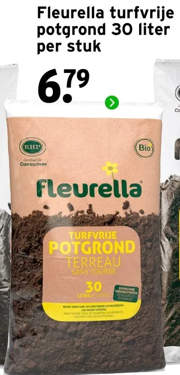 Aanbieding: Fleurella turfvrije potgrond