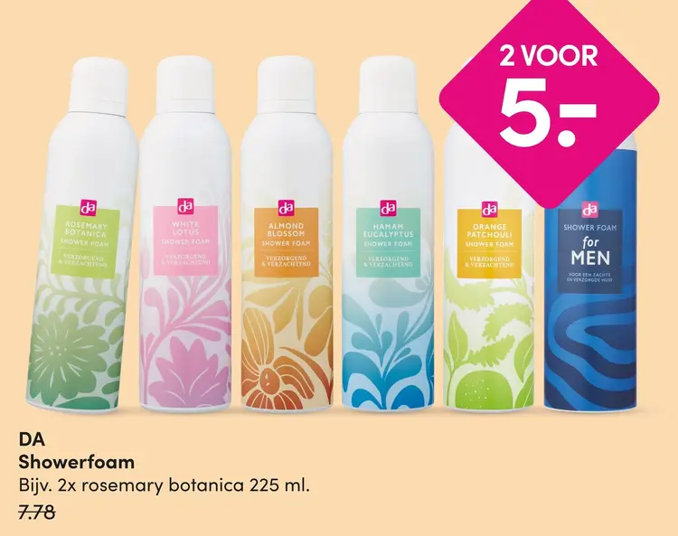 Aanbieding: Showerfoam