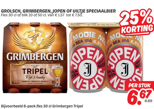 Aanbieding: Speciaalbier