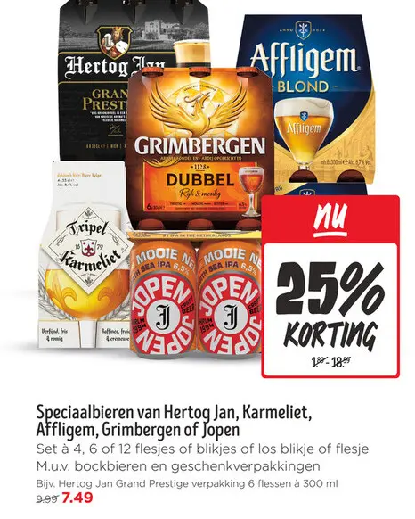 Aanbieding: Speciaalbieren