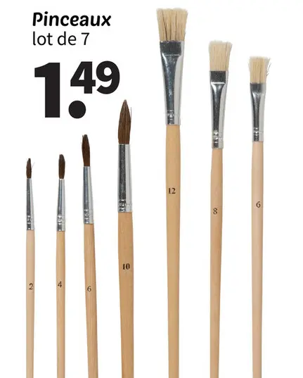Offre: Pinceaux