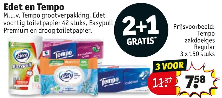 Aanbieding: Edet en Tempo