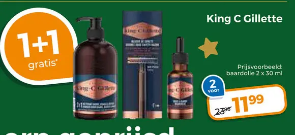 Aanbieding: King C Gillette