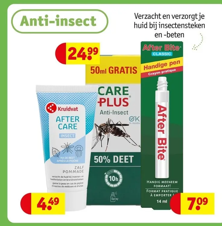 Promotie: Anti-insect