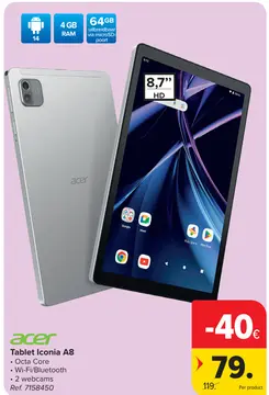 Aanbieding: Tablet Iconia A8