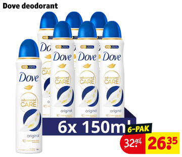 Aanbieding: Dove deodorant