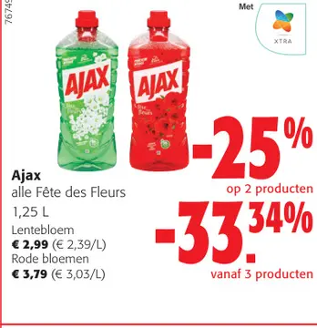 Aanbieding: Ajax alle Fête des Fleurs