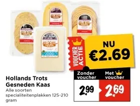 Aanbieding: Hollands Trots Gesneden Kaas