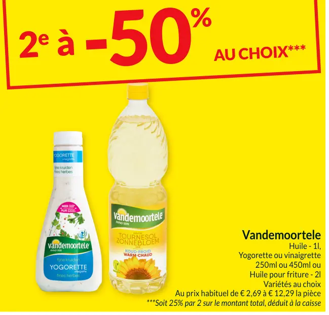 Offre: Vandemoortele