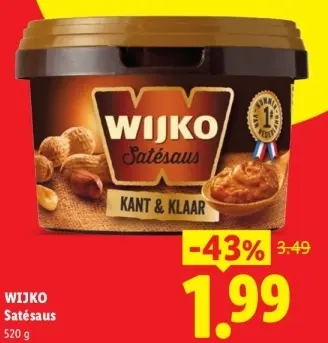 Aanbieding: Satésaus