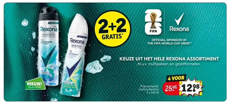 Aanbieding: Het hele Rexona assortiment
