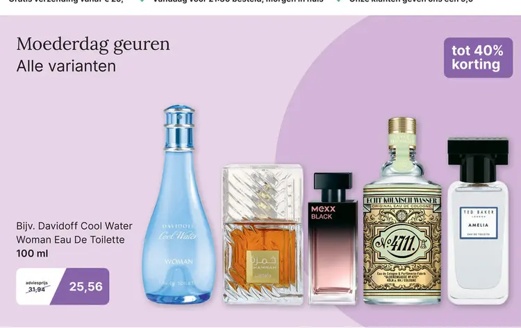 Aanbieding: Moederdag geuren