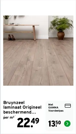 Aanbieding: laminaat Origineel beschermend...